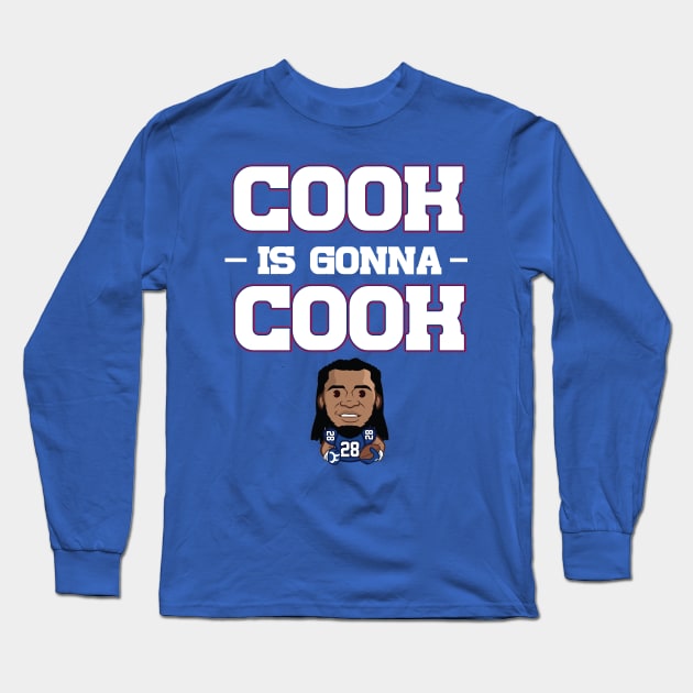 James Cook Is Gonna Cook Long Sleeve T-Shirt by Table Smashing